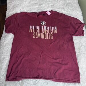 Russell Athletic Florida State Seminoles Mens 2XL T-Shirt Maroon NCAA FSU